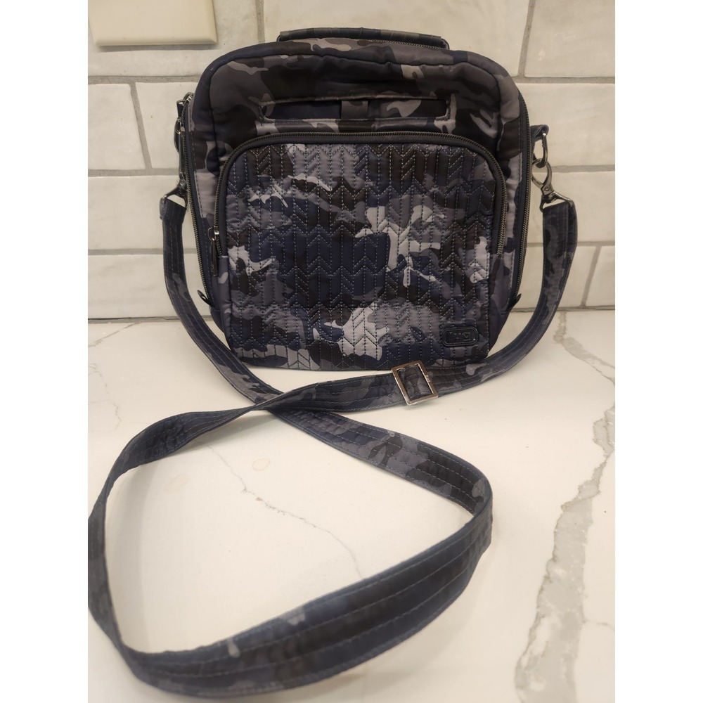 LUG Ranger Crossbody RFID Lightweight Shoulder Bag Black Blue Gray Camo Quilted